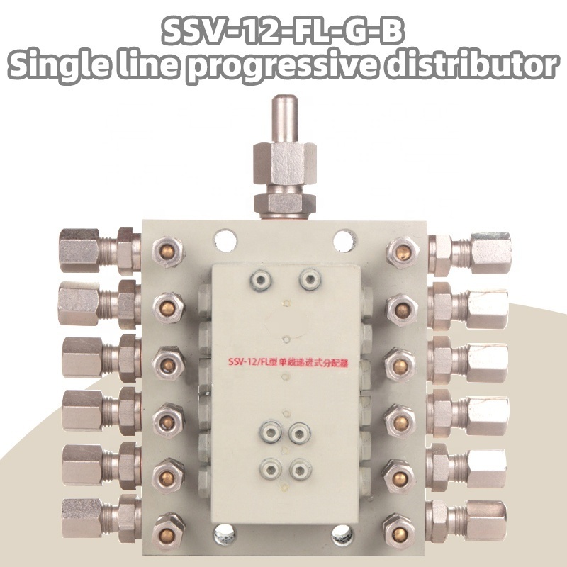 JIANHE Hydraulic manifold block lubrication separator valve Progressive Grease Distributor