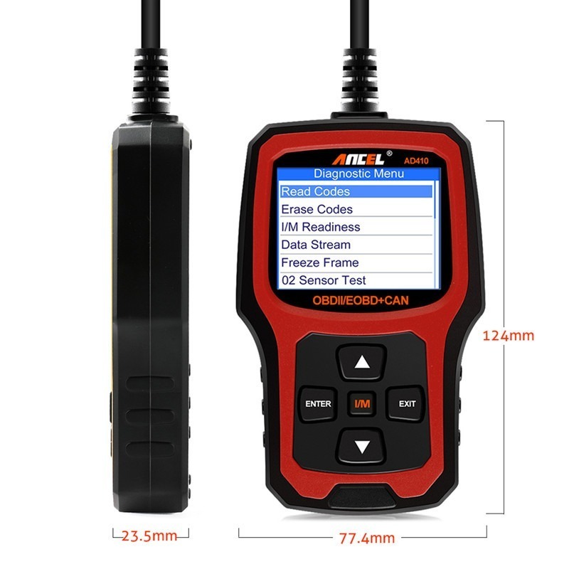 Autophix OM126 Professional OBD2 Scanner machine Adapter Diagnostic Tool Repair Automotive Scanner Engine Analyzer for Car