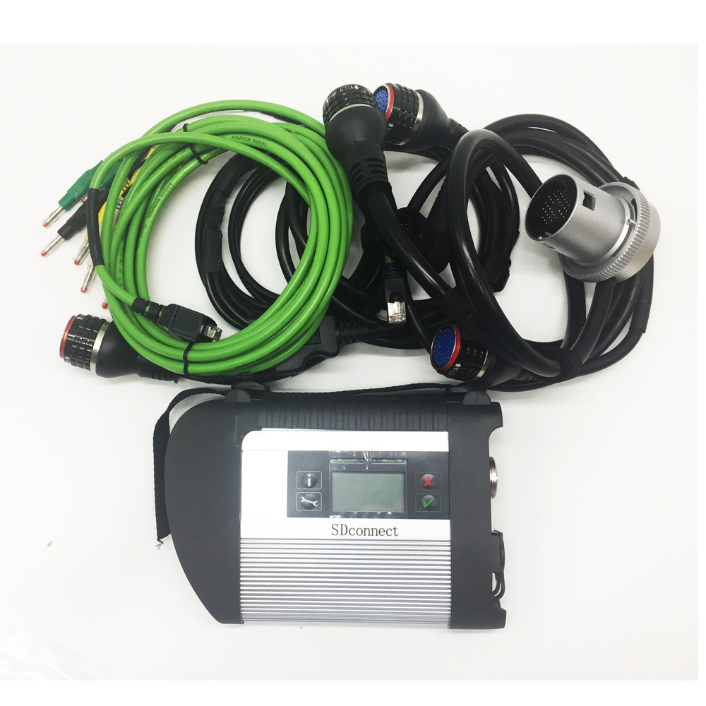 Stable MB Star C4 Full Chip DOIP Diagnostic SD Connect C4 2023.09 DAS Wireless Star Diagnosis C4 Work For Car Truck 12V 24V