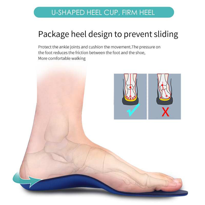 JIANHUI Foot Care Products Orthotic Running Insole Orthopedic Shoe Inserts Orthotic Insoles