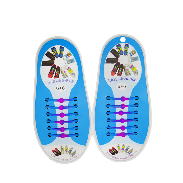 99insole New fashion Shoelaces  Silicone No Tie Shoelaces Silicone  Shoe Laces  Flat Sport Shoelaces