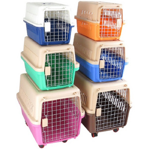 Wholesale Outdoor Portable Durable Travel Approved Airline Pet Dog Cages Carriers Houses