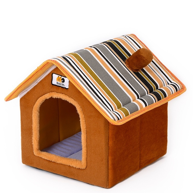 Unique Factory Portable Small Cheap Folding Felt Wholesale Soft Big Home Luxury Indoor Large Cat Pet Dog House