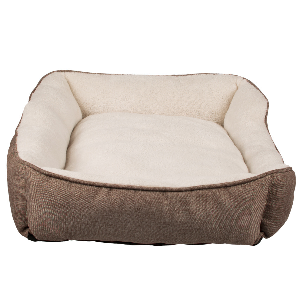 Wholesale Oem High Quality Custom Small Doggie Design Bedding Washable Luxury Pet Dog Bed