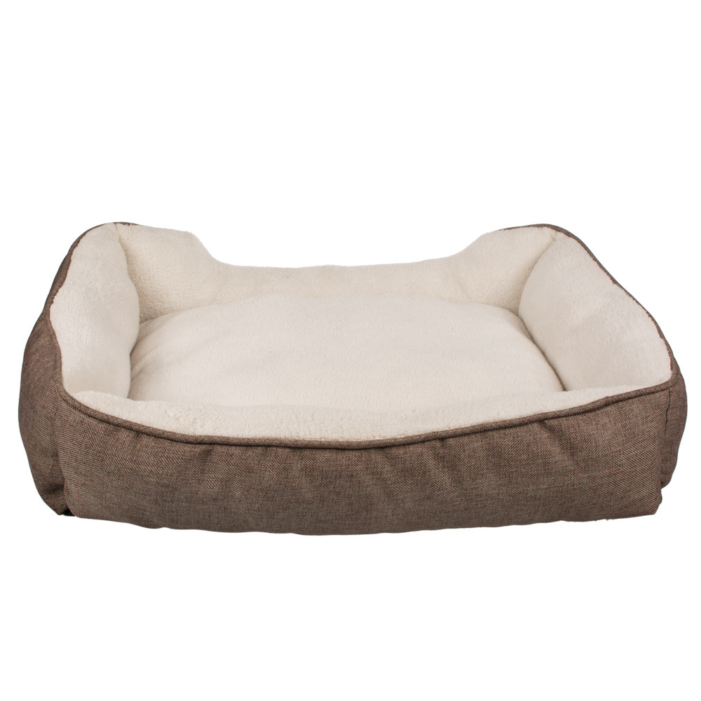 Wholesale Oem High Quality Custom Small Doggie Design Bedding Washable Luxury Pet Dog Bed