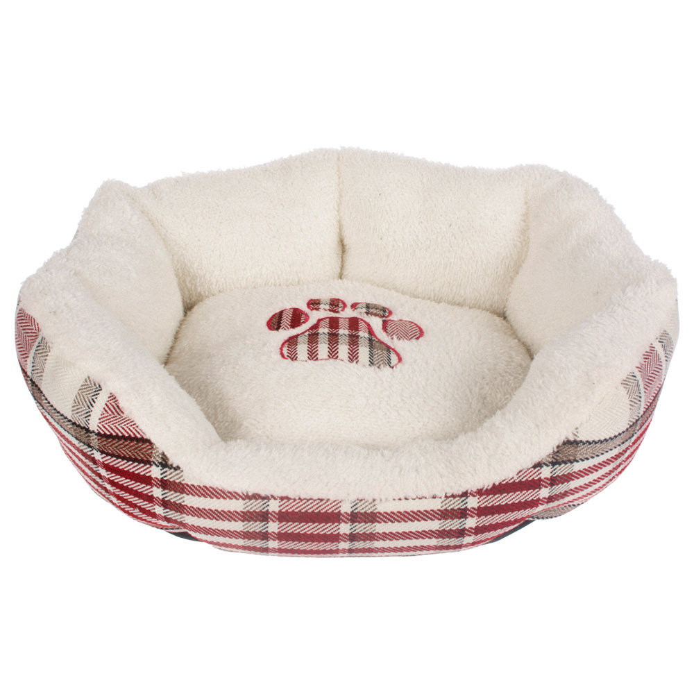 china pink princess eco-friendly soft durable fabric cozy handmade dog pet bed