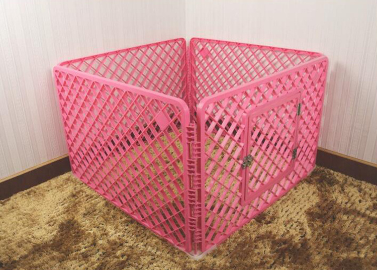 Wholesale Custom Plastic Pet Dog Pens Indoor Durable Stable Dog Cage