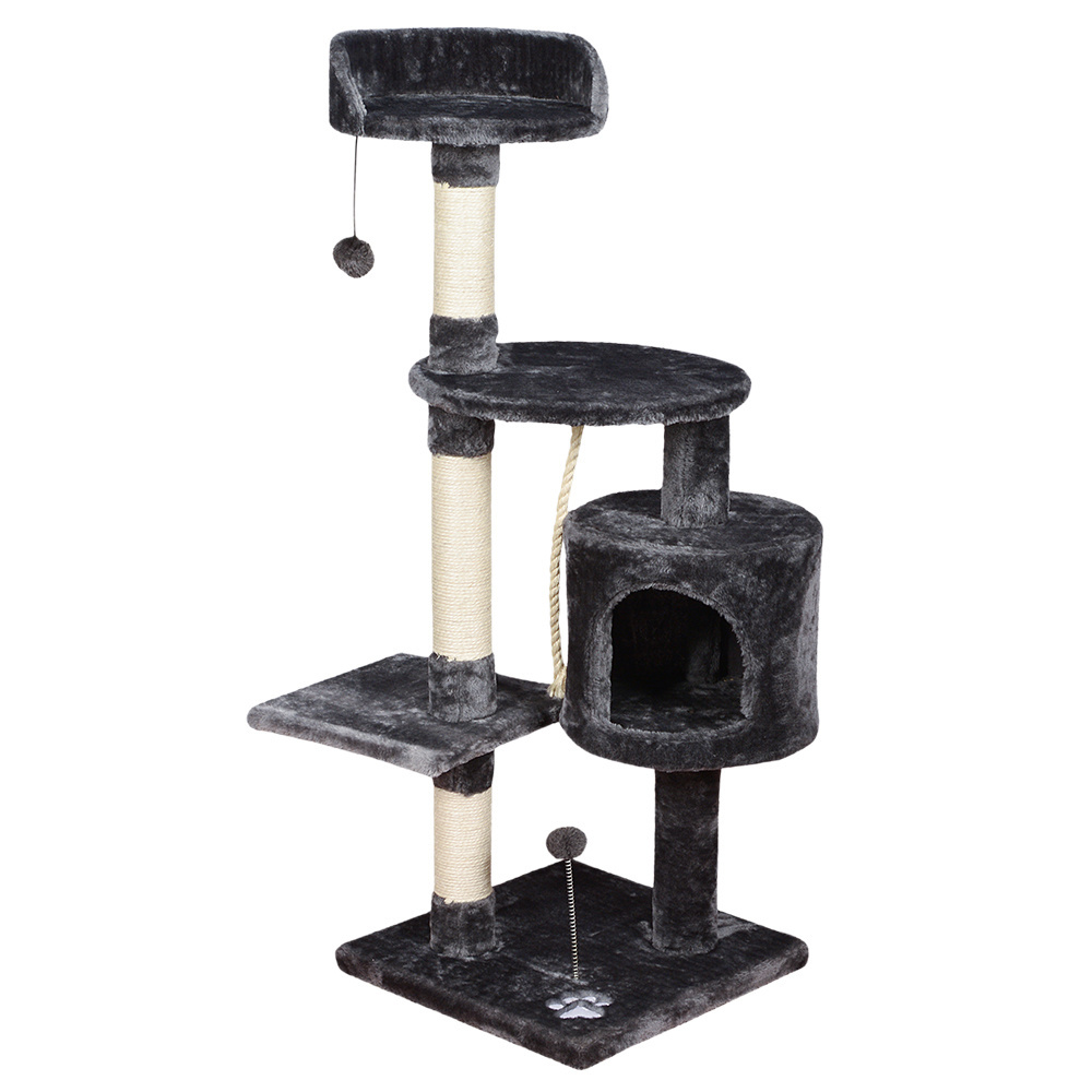 China Big Luxury Wooden Wood Pet Accessories Supplies Products Parts Wall Climb Climbing Cat Tree