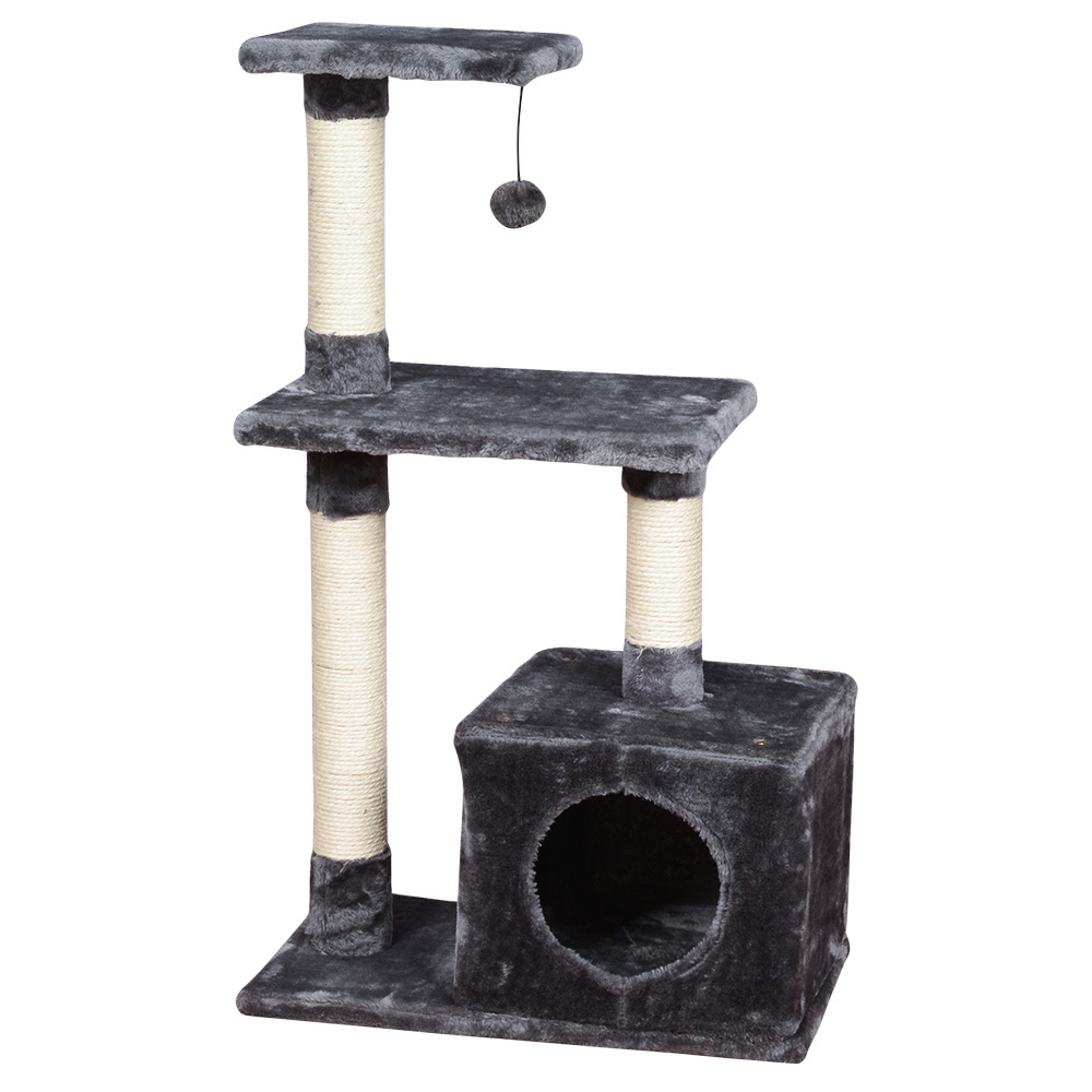 China Big Luxury Wooden Wood Pet Accessories Supplies Products Parts Wall Climb Climbing Cat Tree