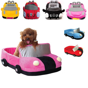 Custom More Type Manufactory Wholesale Car Shaped Pet Dog Cat Bed