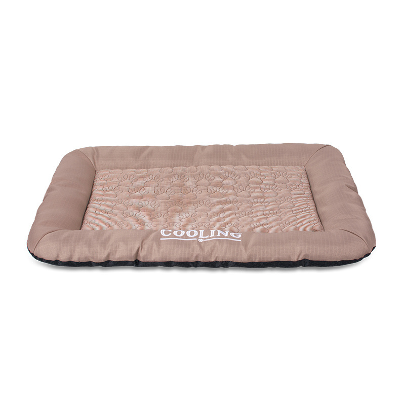 Wholesale Custom Luxury Oxford Fabric Waterproof Pet Dog Pad Cooling Dog Bed