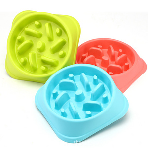 Wholesale Blank Feeding Custom Food Slow Eat Pet Feeder Dog Bowl