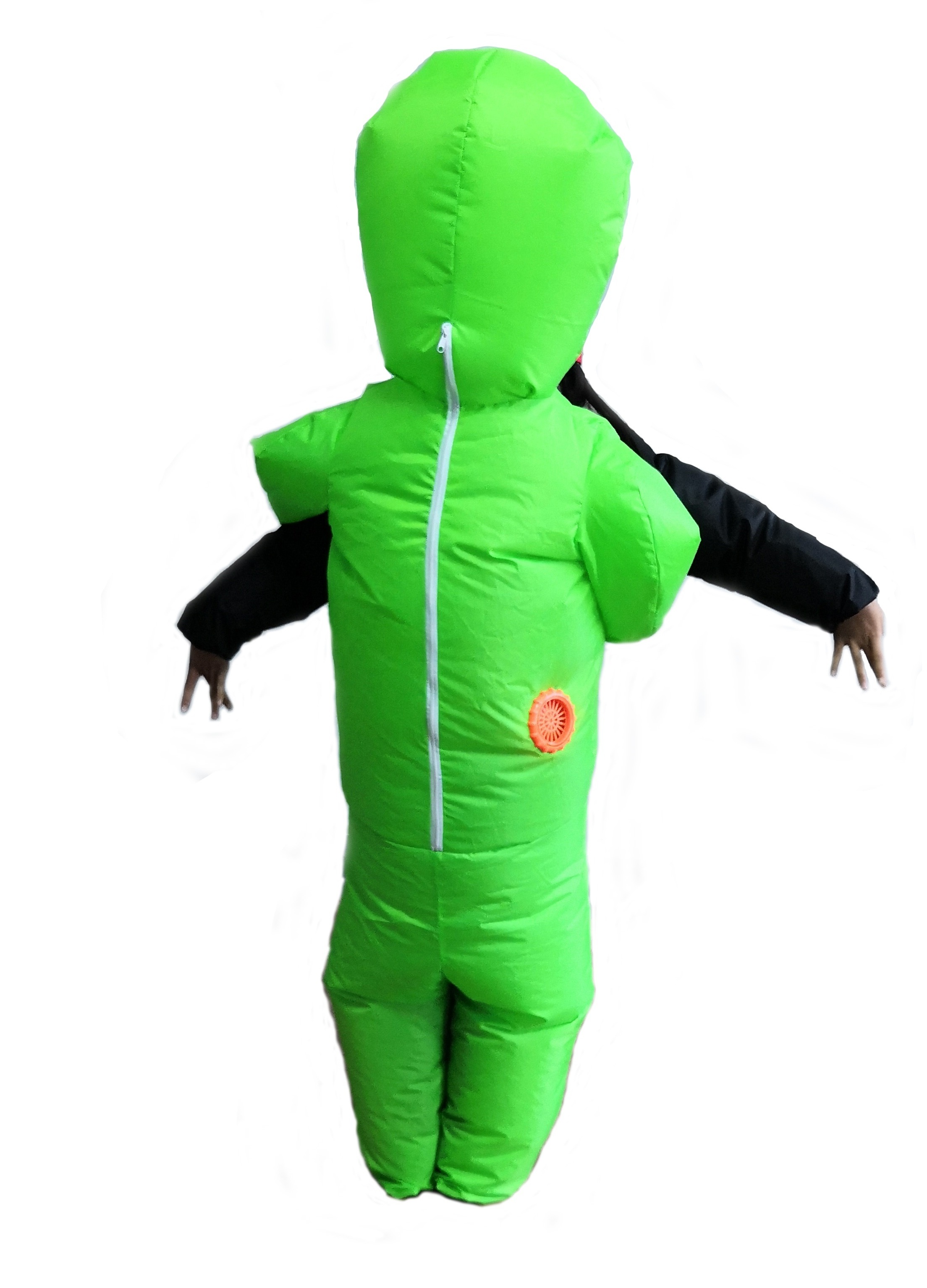 Funny Fancy Dress Suit Ghost Hug People Scary Spoof Et Easter Green Ghost Alien Halloween Costume Adult Inflatable