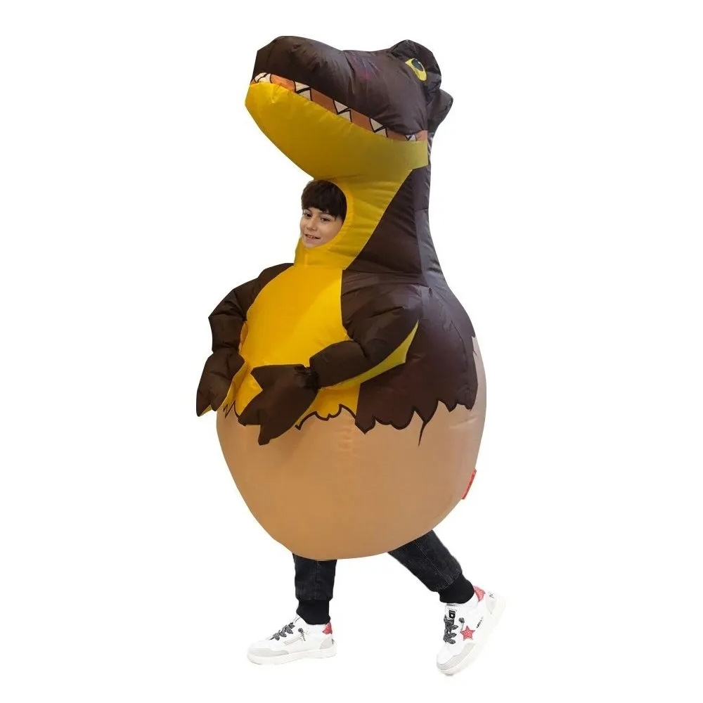 Dinosaur Inflatable Costume New-born Baby Chub-suit  Cosplay Funny Adult Egg Kids Costume