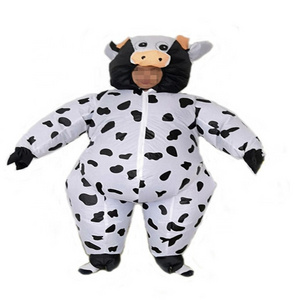 Funny Inflatable Fat Costume Adult Mascot Costume Inflatable  Cow  Costume For Adult