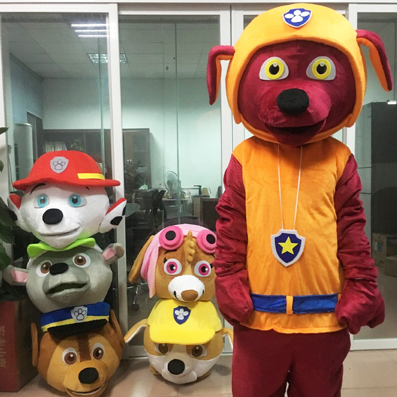 Factory OEM Advertising Adults PAW Dog Patrol Mascot Costume Custom Made Cartoon Character Costumes Party