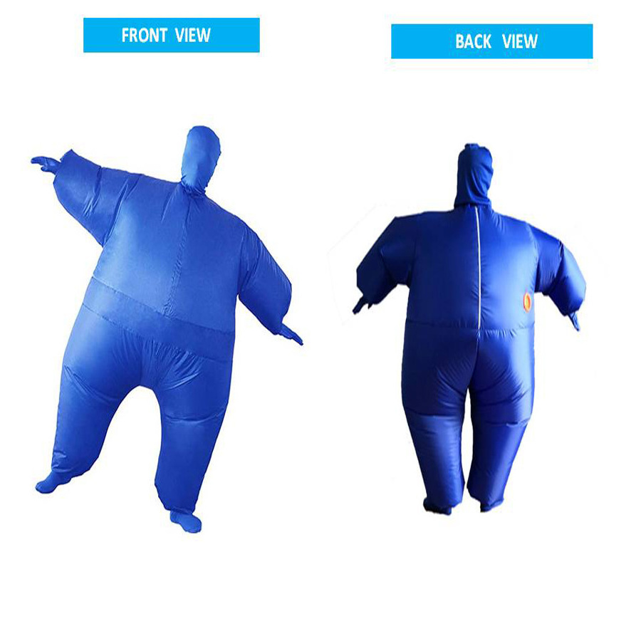 dropshipping  Funny Fat Suit Full Body Inflatable Blueberry air blown costume