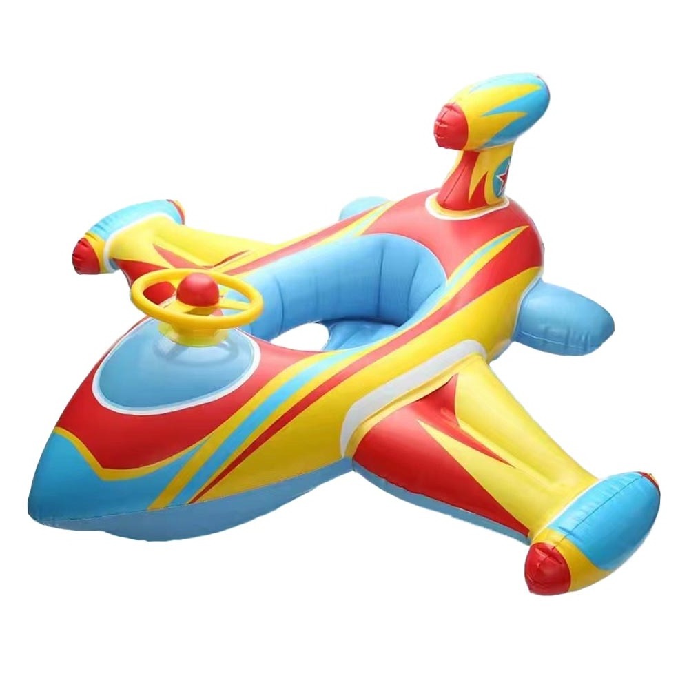 New Arrival Airplane Baby Swimming Float Inflatable Baby Pool Float Durable Pvc Baby Pool Float