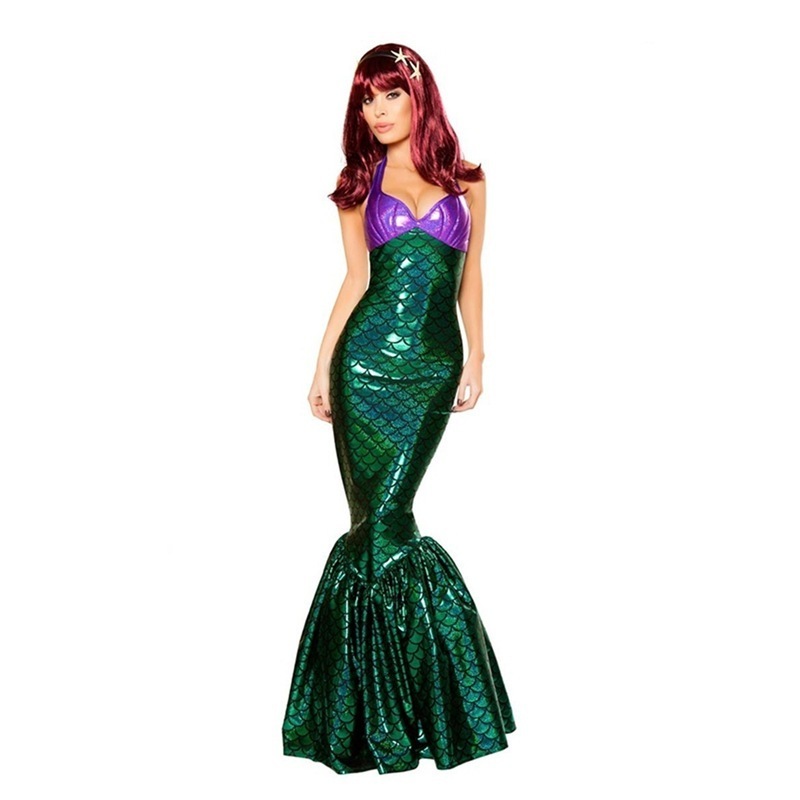 OEM Adult Movie Encanto Isabela Cosplay mermaid Long Dress mascot costume