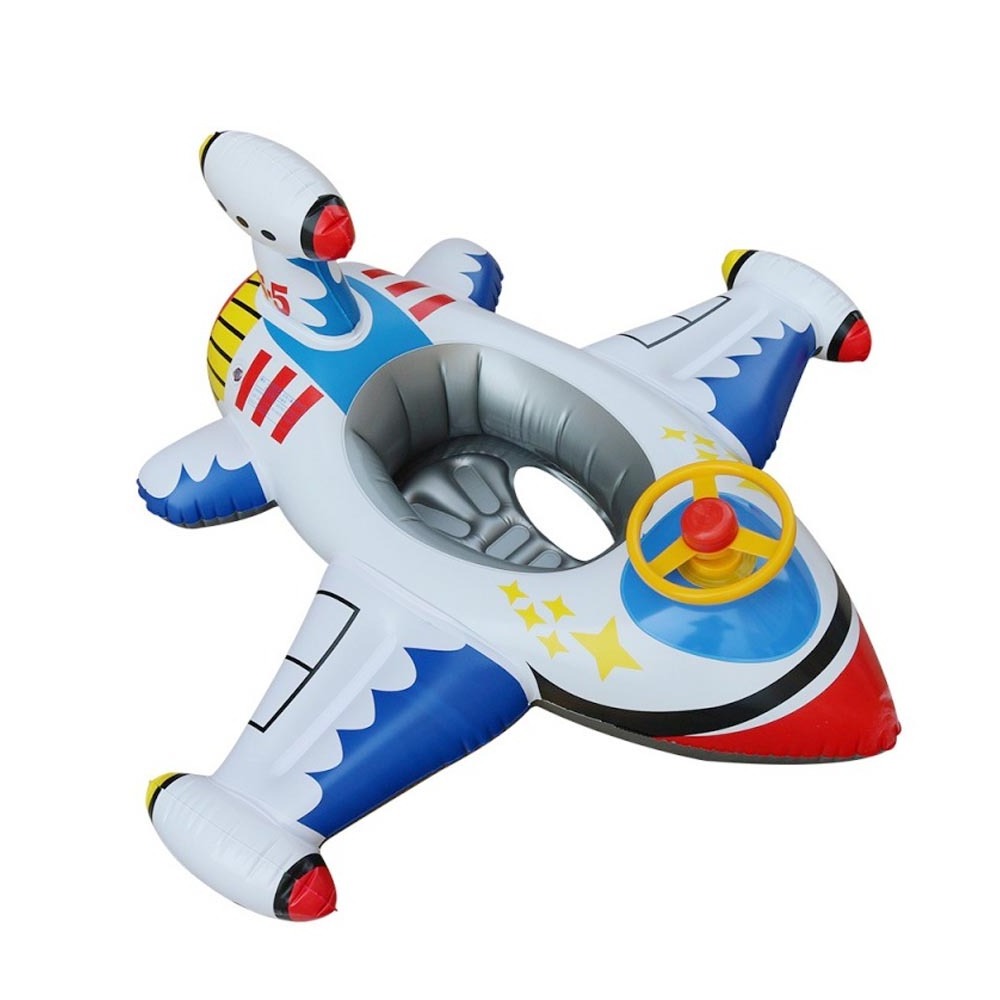 New Arrival Airplane Baby Swimming Float Inflatable Baby Pool Float Durable Pvc Baby Pool Float