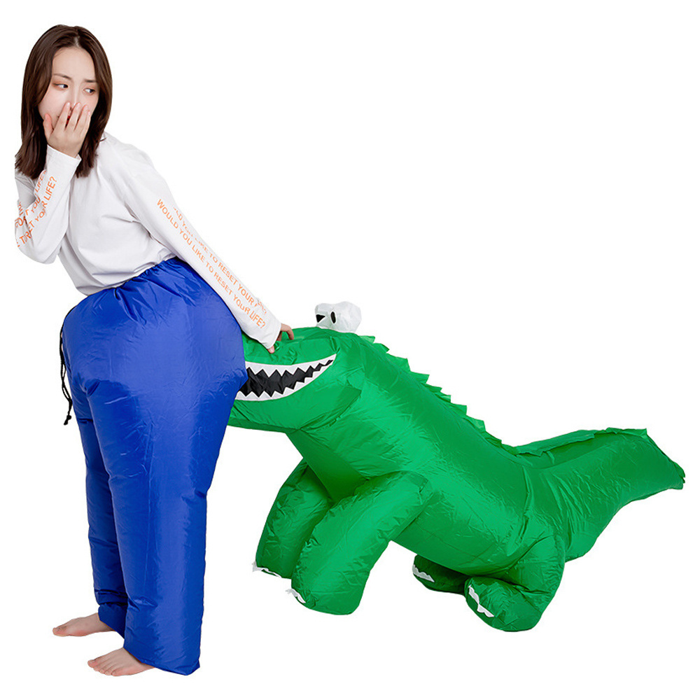 Manufacturer Supply Inflatable Costume For Wholesales Animal Cartoon Dog Bite me inflatable costume