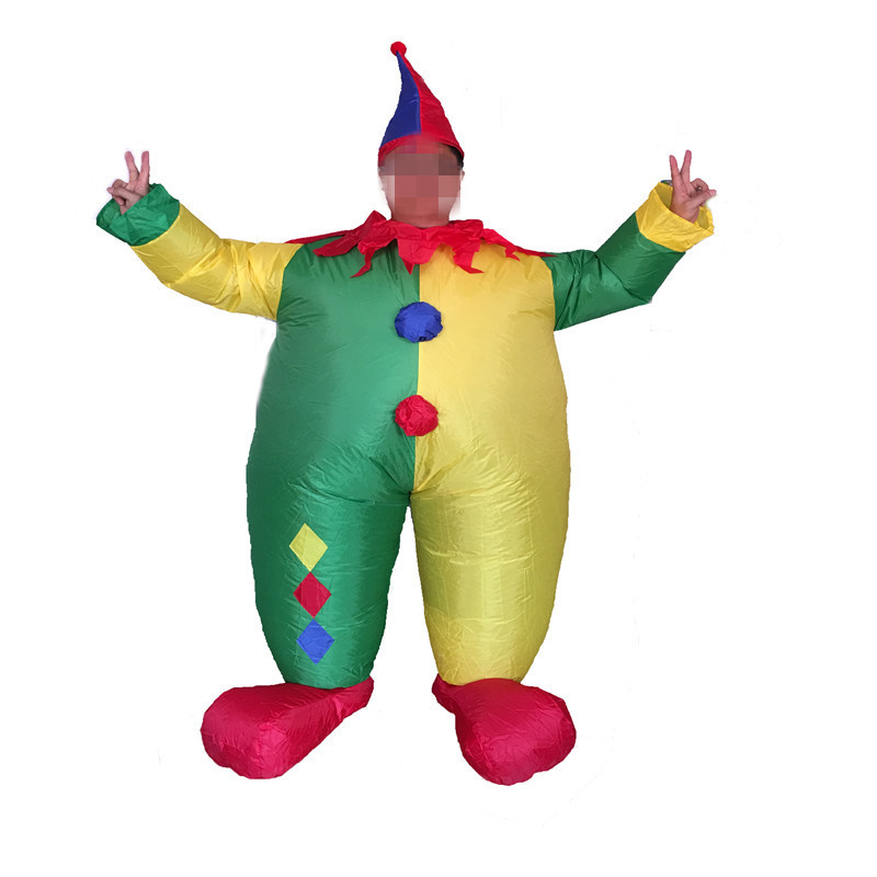 Funny Inflatable Costume Halloween Costume  Clown costume for adult