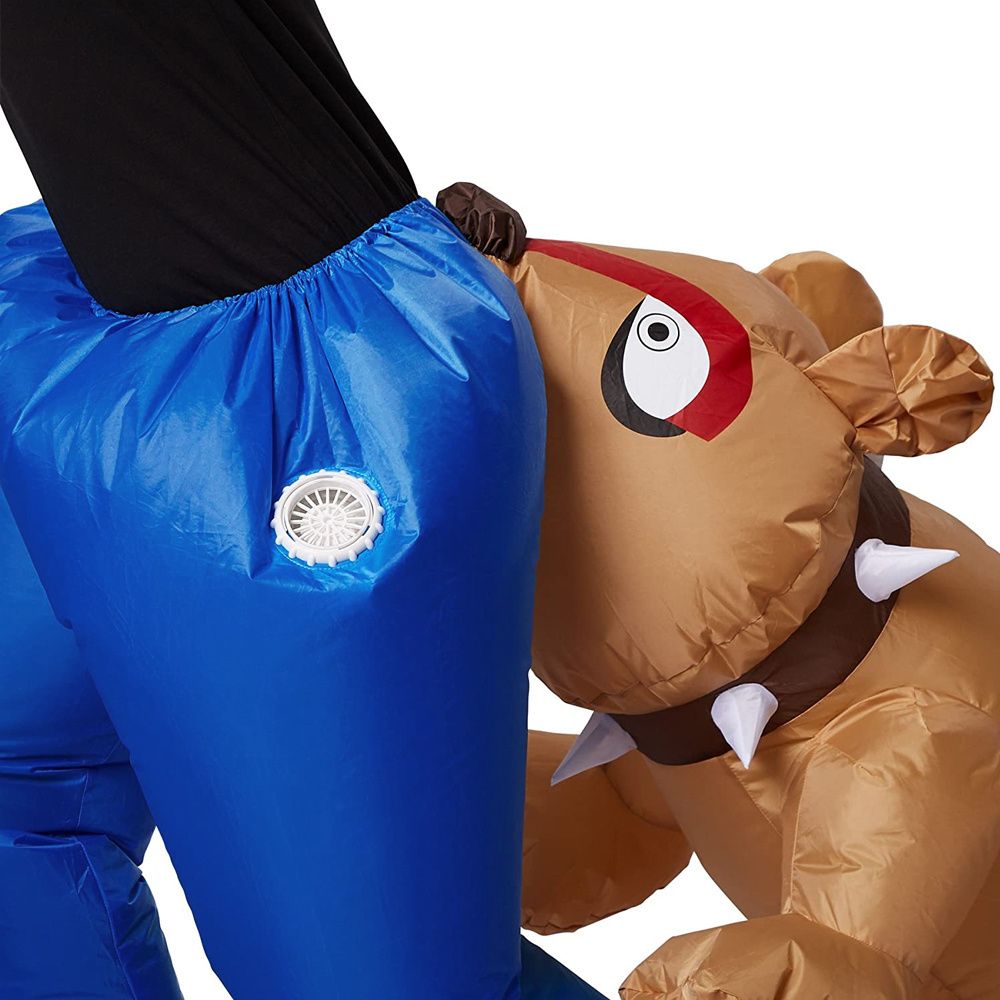 Manufacturer Supply Inflatable Costume For Wholesales Animal Cartoon Dog Bite me inflatable costume