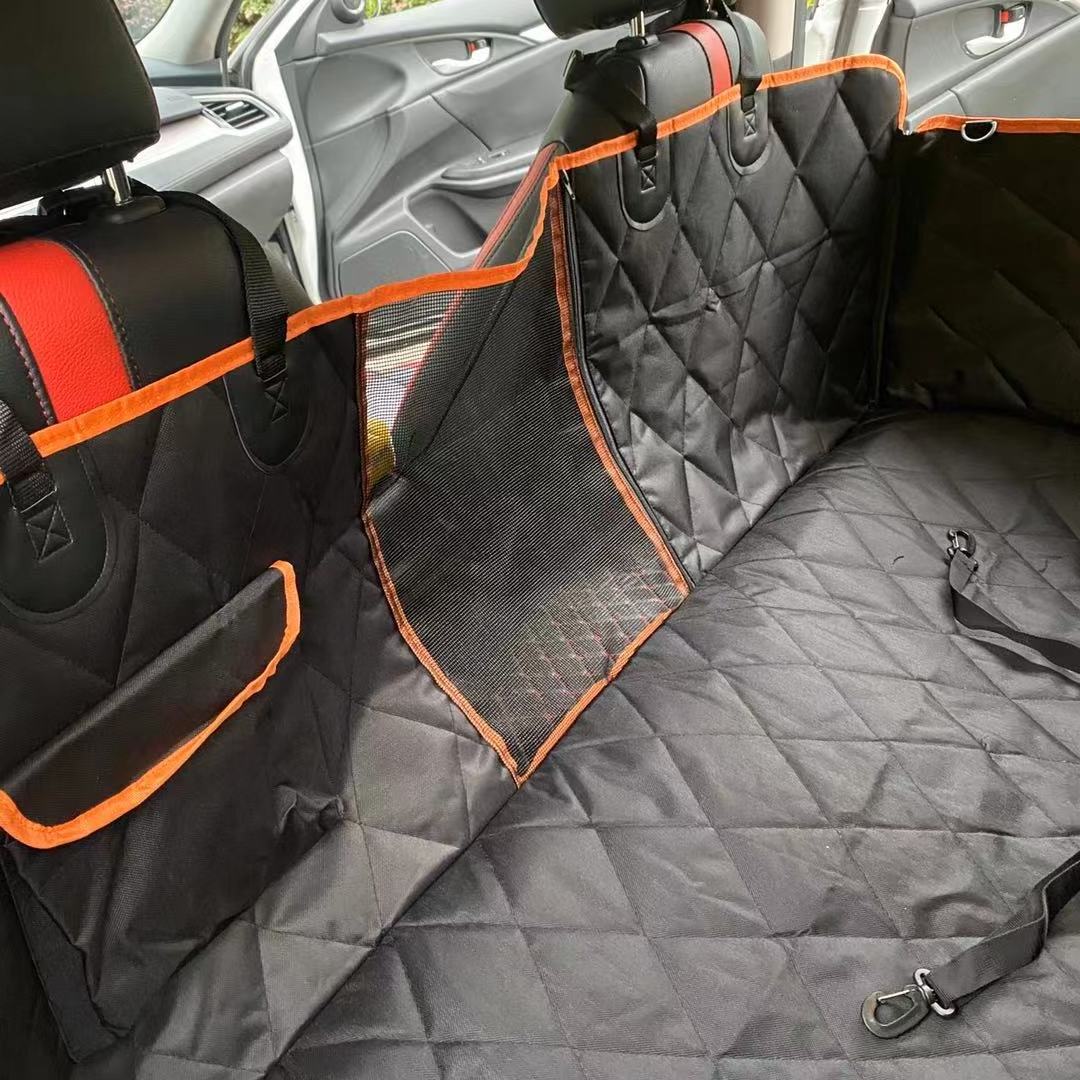 100% Waterproof Ecofriendly Pet Travel Hammock  Dog Car Back Seat Cover For Large Dogs