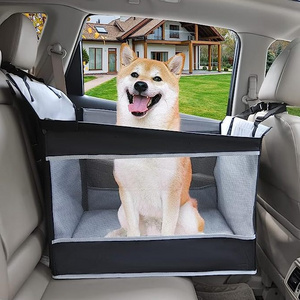 Waterproof Pad Half Seat Mesh Adjustable Extender Dog Console Car Seat Comfortable Pet Booster Seat