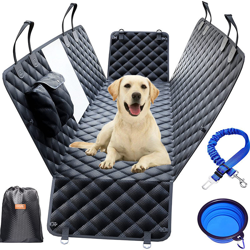 100% Waterproof Anti Scratch Pet Travel Hammock Dog Car Seat Cover Pet Booster Car Seat For Small Dogs