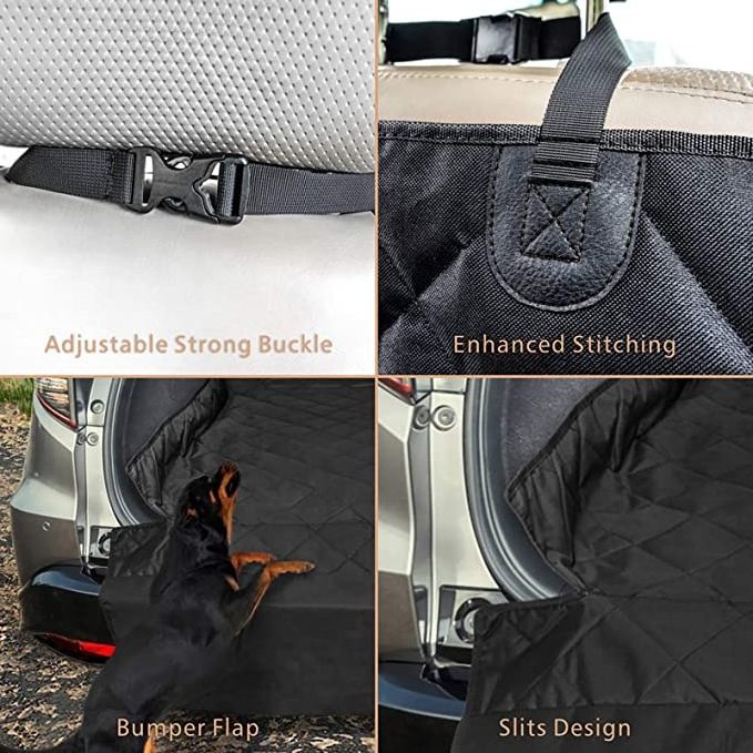 Bumper Flap Protector Non-Slip Large Size Universal Dog Trunk Cargo Liner Waterproof Pet Car SUV Seat