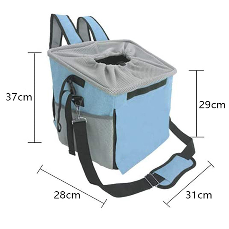 Hot Pet Products 3 In 1 Front Bicycles Basket Dog Bike Outdoor Travel Pet Bag Carrier for Bicycle