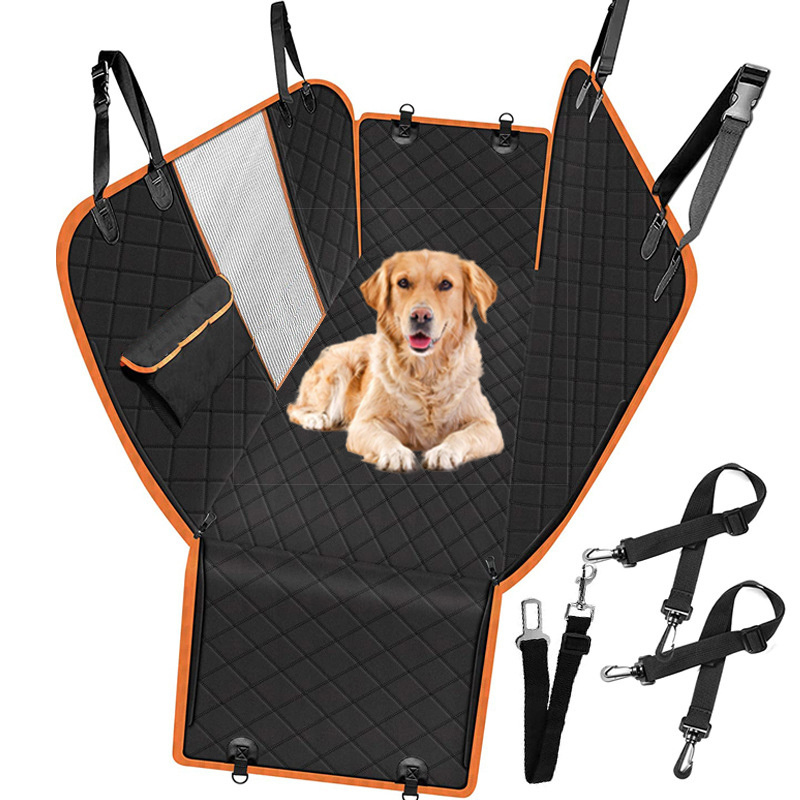 100% Waterproof Ecofriendly Pet Travel Hammock  Dog Car Back Seat Cover For Large Dogs