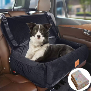 2024 Hot 100%Waterproof Anti Dirt Anti slip Dog Seat Cover Application To Large Medium Small Dogs Have Blanket