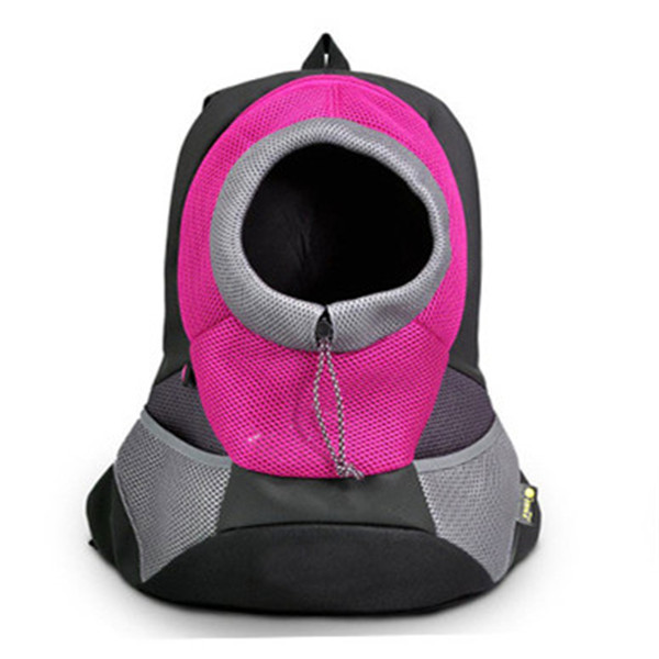 Custom Logo Breathable Pet Dog Backpack Chest Front Pack Travel Dog Pet Carrier Bag