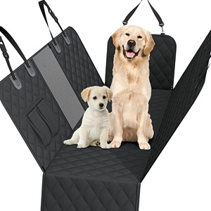 2024 Pet products 100% Waterproof Pet Travel Rear Seat Dogs Cats Dog Car Seat car auto carseat seat protector cover dog