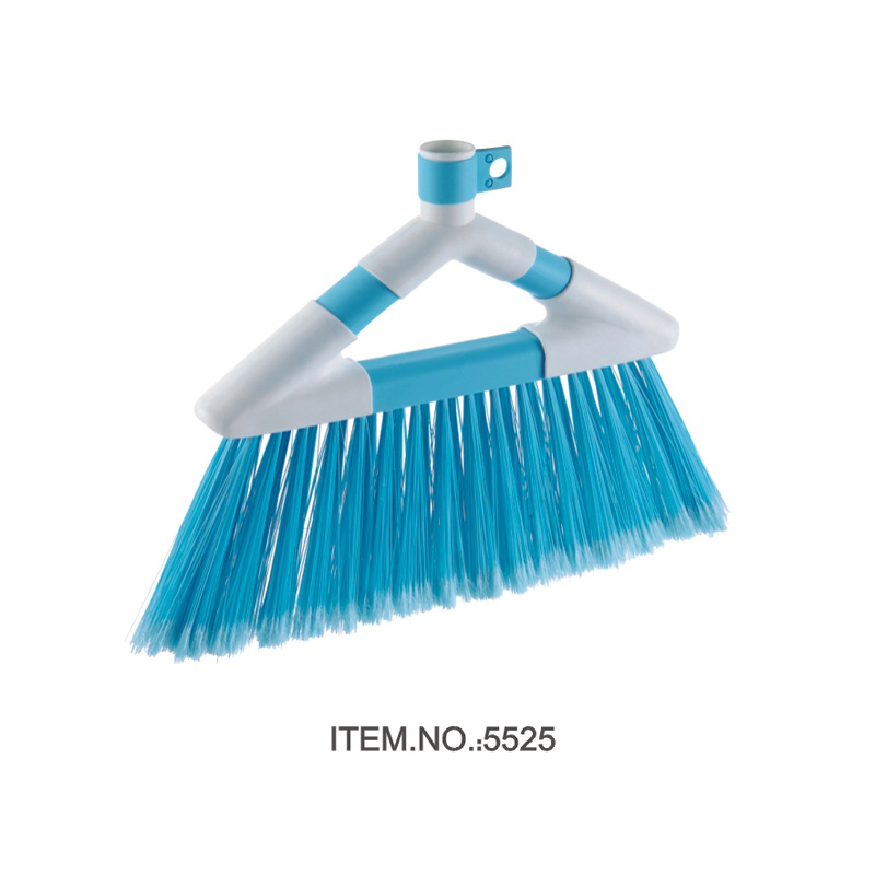 Plastic broom with Iron handle floor sweeper bumper broom besom portable plastic design broom head