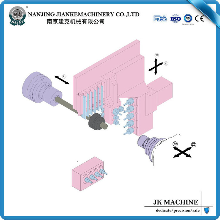 Promotional Turning-Milling Machine Swiss Type Lathe Multifunction Mill Turn Center 5 Axis Machine Price Mill And Lathe Combo