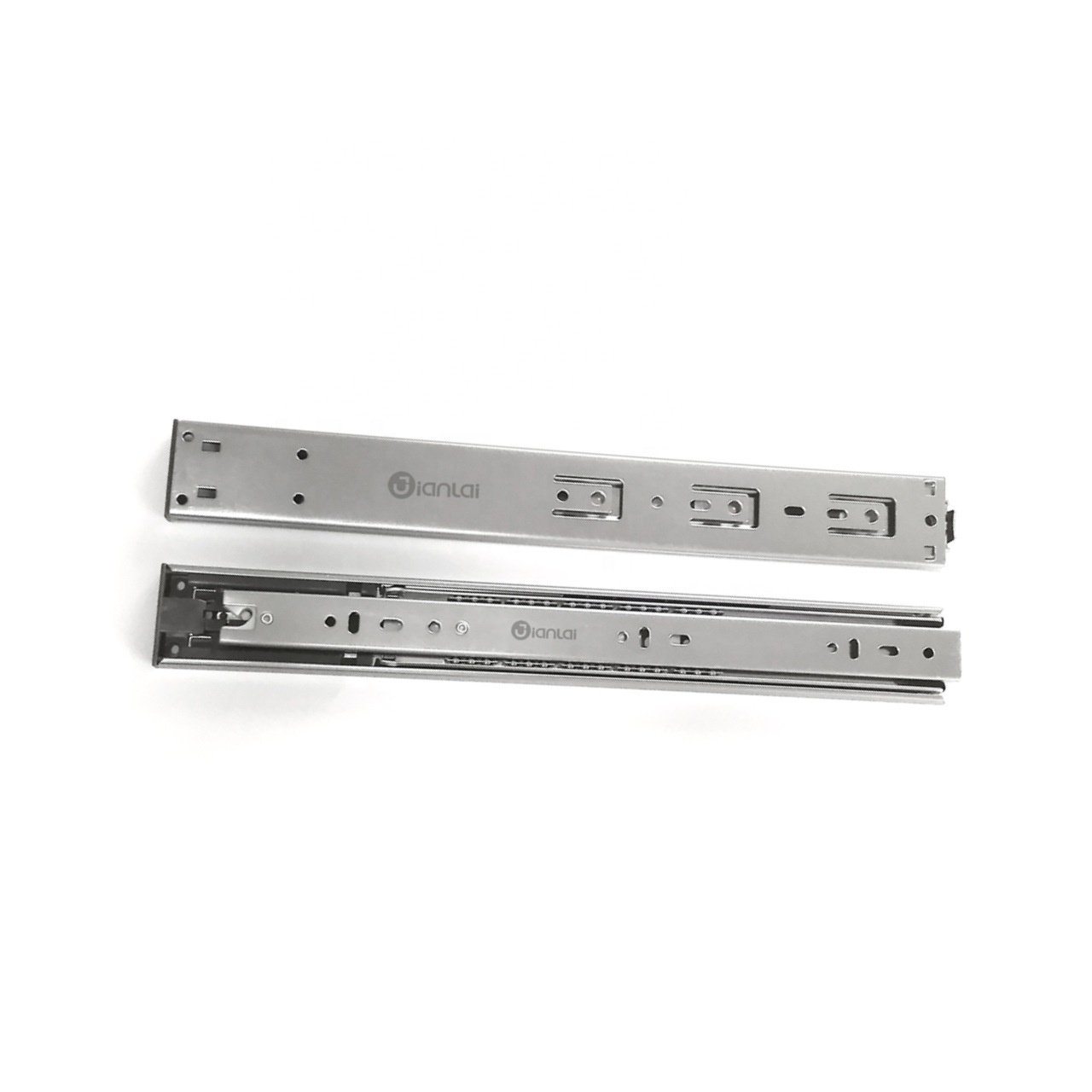 450mm long SS201 good quality drawer slide for tool box us general for 56x16cm