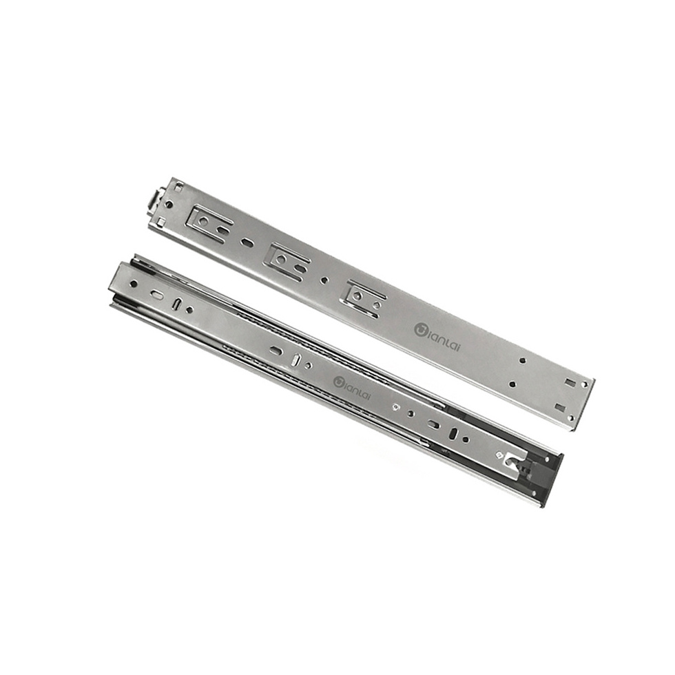 Manufacture Cabinet Drawer Guides Channel 3D Adjustable Soft Closing Undermount Heavy Duty Metal Rail Drawer Slide