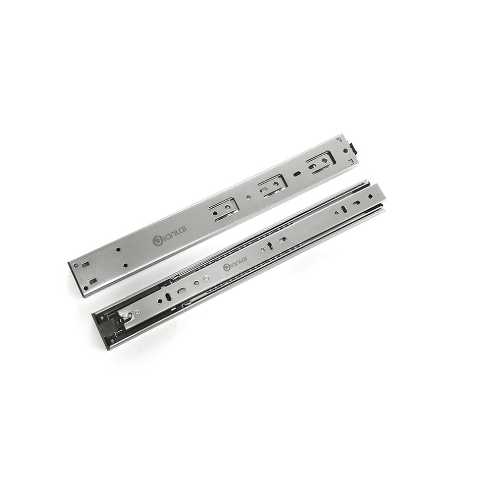 Manufacture Cabinet Drawer Guides Channel 3D Adjustable Soft Closing Undermount Heavy Duty Metal Rail Drawer Slide