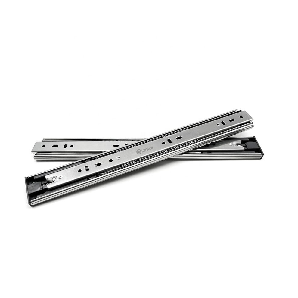 Manufacture Cabinet Drawer Guides Channel 3D Adjustable Soft Closing Undermount Heavy Duty Metal Rail Drawer Slide