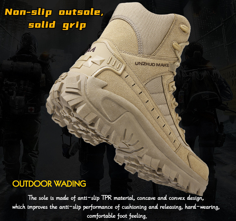 Mens Shoes and Boots Joggers Men Strategic Camping Half Sepatu Casual Waterproof Boots PU Adult Unisex Women Winter Boots