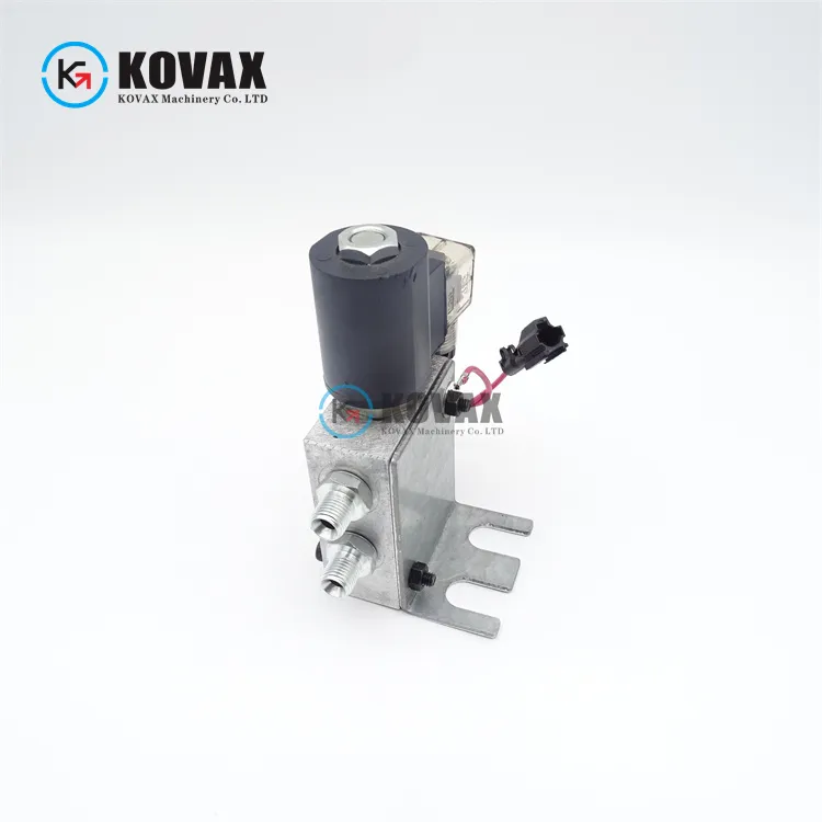 KOVAX High-quality quick-change clamp solenoid valve two-position four-way valve  12V 24V direction control electric valve