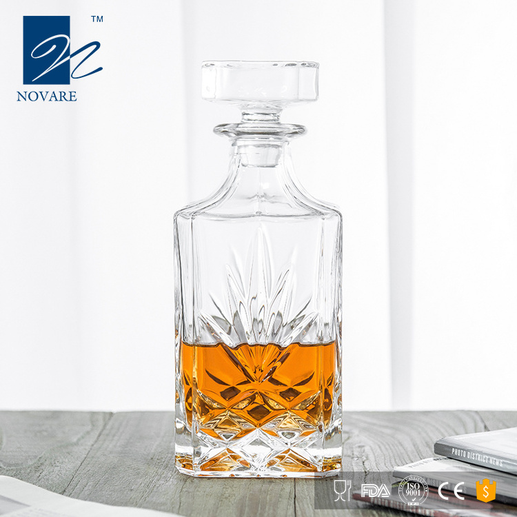 Glass Decanter For Whiskey