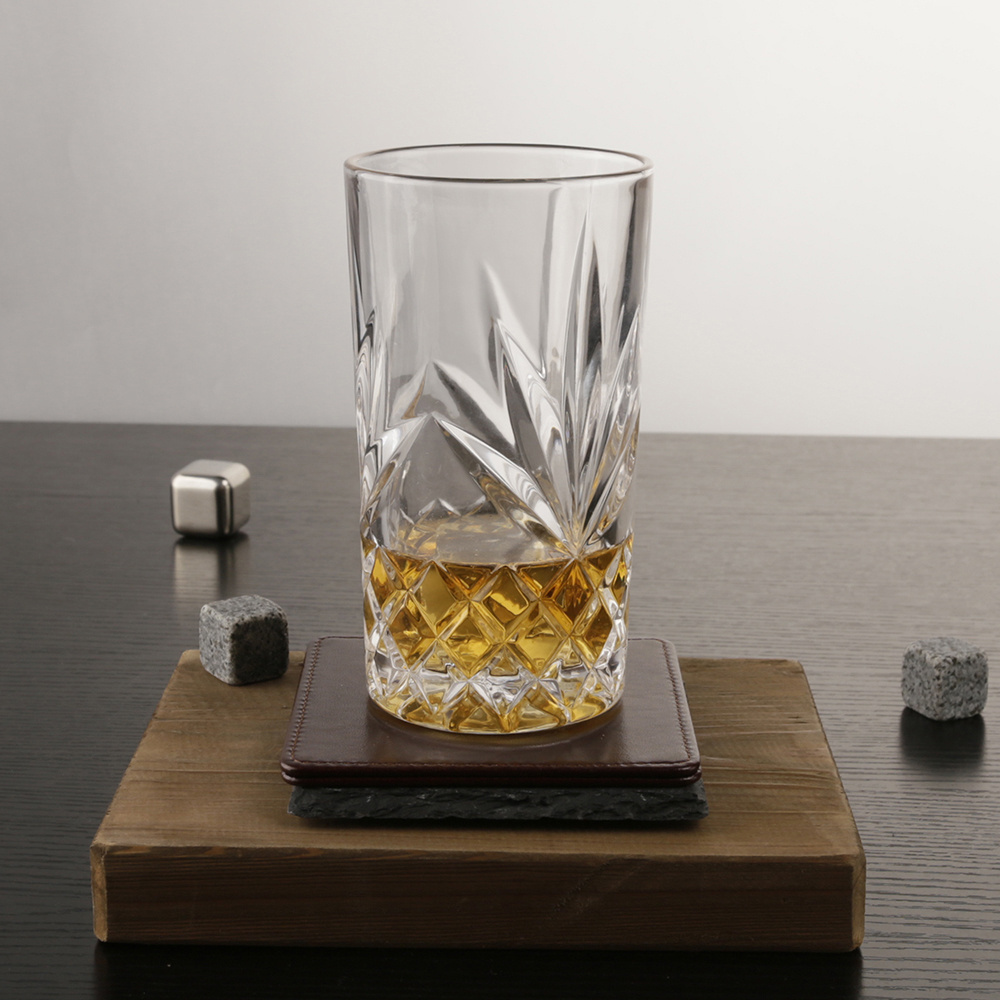 Novare 350ml Hot-selling Lead-free Crystal Drinking Glasses Highball Glass