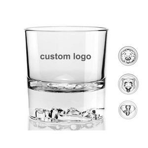 Wholesale Unique Tumbler Glasses Lead Free Shot Glass Multiple Style Rocks Glass Crystal Whiskey Glass