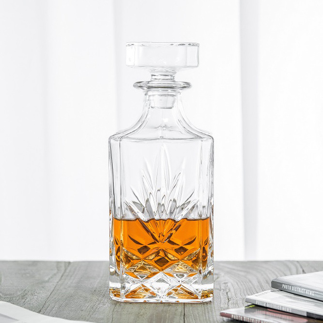 Glass Decanter For Whiskey