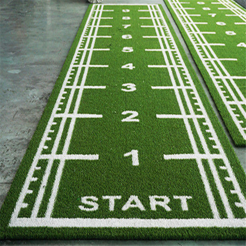 Easy installation indoor outdoor garden artificial grass tile interlocking synthetic grass turf tiles