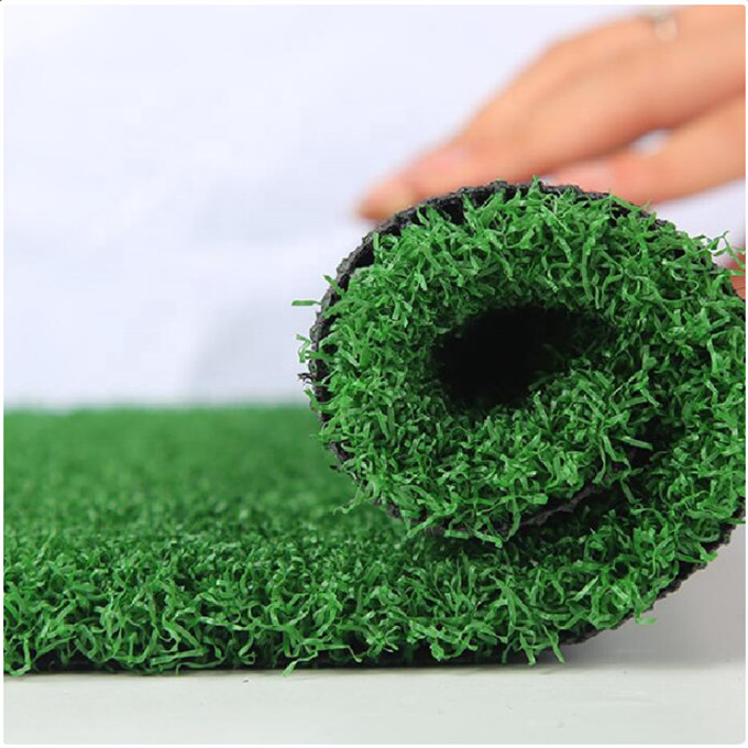 Easy installation indoor outdoor garden artificial grass tile interlocking synthetic grass turf tiles